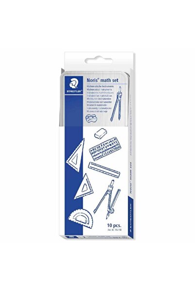 Staedtler Geometry set with 10 pieces, Staedtler Noris, 557 10