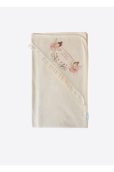 kitikate Organic Fly Double Layer Blanket Natural