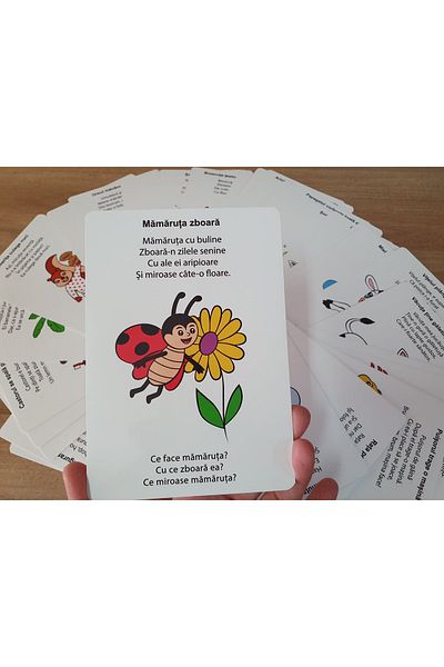 JUCARII VORBARETE Wordy Poems - Language Development Materials Set