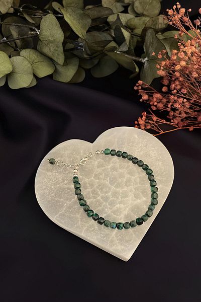 Dünya Doğal Taş Malahite Stone Bracelet