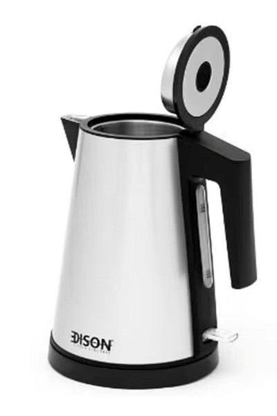 Edison 1.2L Silver Kettle 1200W