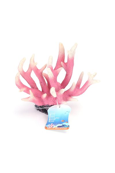 Sofia Concept Decor Pentru Acvariu, Sofia CONCEPT®, Coral, L15xW8.5xH13.5cm, Roz