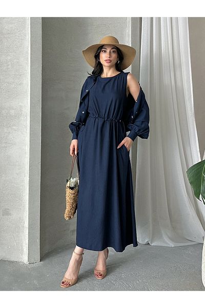 MD trend Women's Oversized Dress Bolero Double Suit