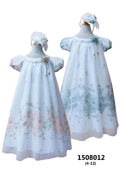 LAMİS FASHİON ✨ Elegant floral pattern dress for girls ✨