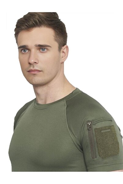 SINGLE SWORD SS Μπλουζάκι με κοντό μανίκι χωρίς γιακά – Ύφασμα LACOS