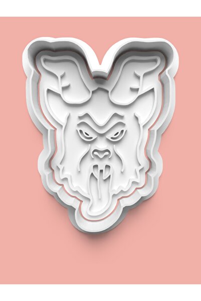 AKTASTORE قالب كوكيز على شكل كرامبوس وقالب عجينة السكر