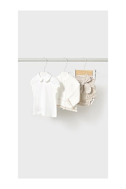 MAYORAL Baby Girl 3-Piece Set - Cream