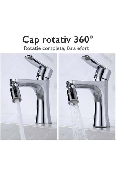 topaqua Double water aerator - swivel Topaqua SK-WS809-F