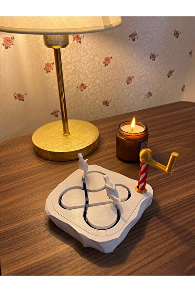 3dvibeswithmerve Buz Pateni Yapan Ayılar Diorama