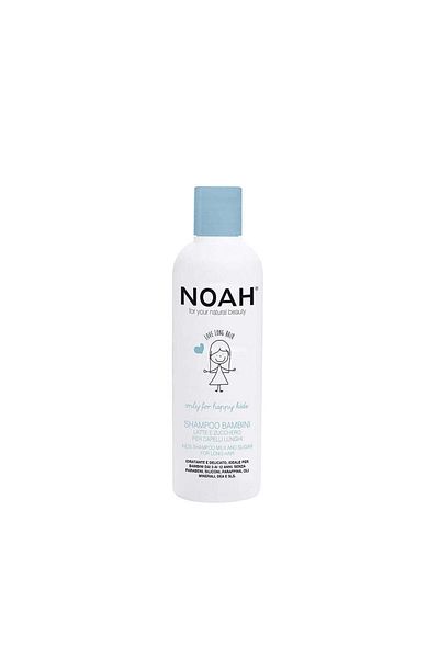 Noah Children's shampoo with milk & sugar for long hair, Noah, 250 ml
