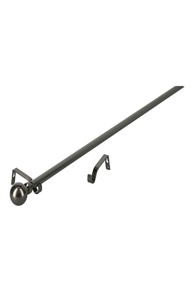 micasa Stainless Steel Elegant Design Ball Curtain Rod