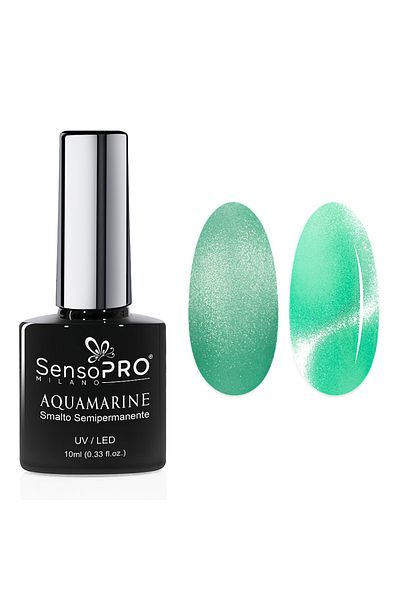 SensoPRO Milano Oja semipermanentă Aquamarine SensoPRO Milano 10ml, Laguna Bliss
