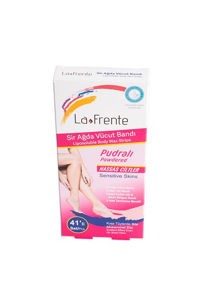 LA FRENTE 41 Piece Wax Band Set Sensitive Skin
