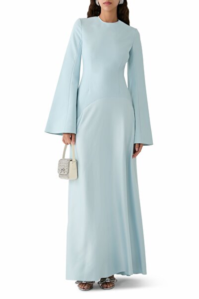 Solace London Storm Kadın Maxi Elbise Uzun Kol Polyester 36-44