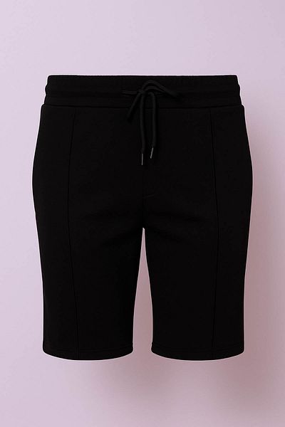 trender Pantaloni scurți Robar negri pentru bărbați 9361