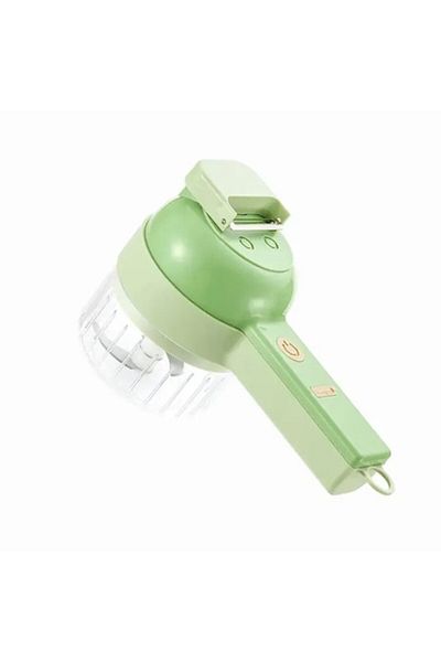 HOZRO Tocător electric HOZRO, multifuncțional 4 în 1 pentru legume, fructe, condimente și carne, verde