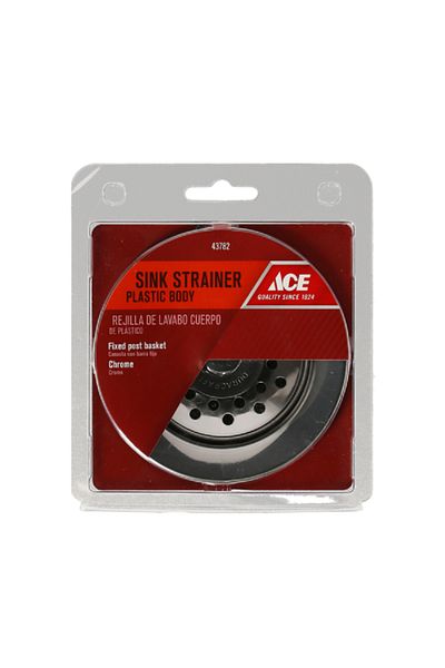 ACE 1/2 - 4 Inch Sink Basket Strainer