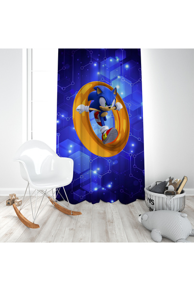 EVSEHOMES Sonıc Single Wing Background Curtain