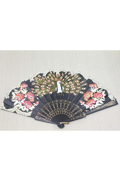 Store Plastik Tavuskuşu Yelpaze 23 Cm