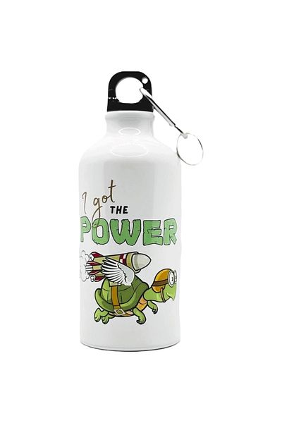 SiestaSafari Kids Water Bottle Jetpack Tortoise, 500ml, For School, Sports, Travel