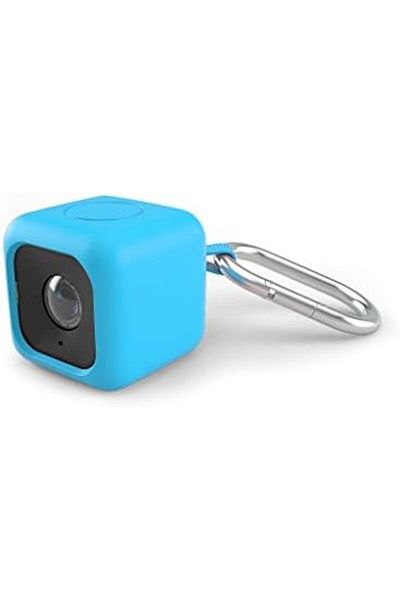 Polaroid Bumper Pendent Case (Blue) for the Polaroid CUBE, CUBE+ HD Action Lifestyle Camera