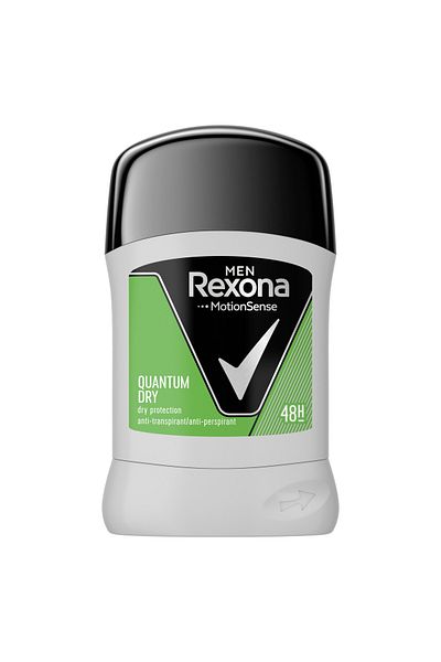 Rexona Rexona Quantum antiperspirant deodorant stick for men, 50 ml