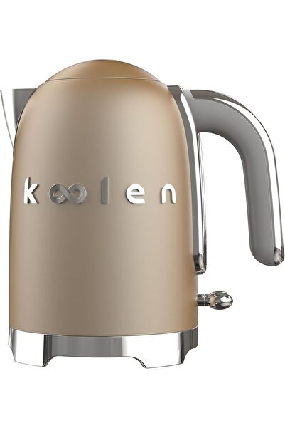Koolen غلاية كهربائية محدودة الخط، 2200 واط، سعة 1.7 لتر، لون ذهبي