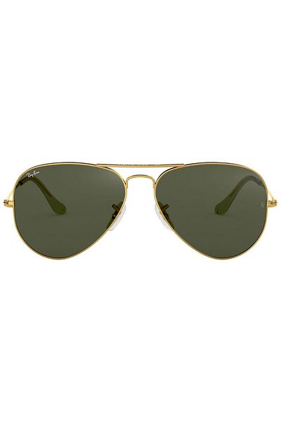 Ray-Ban Ray-Ban Aviator RB3025 L0205 – Ochelari de soare, Aurii, Lentile Verde G‑15, Mărime 58 & 62