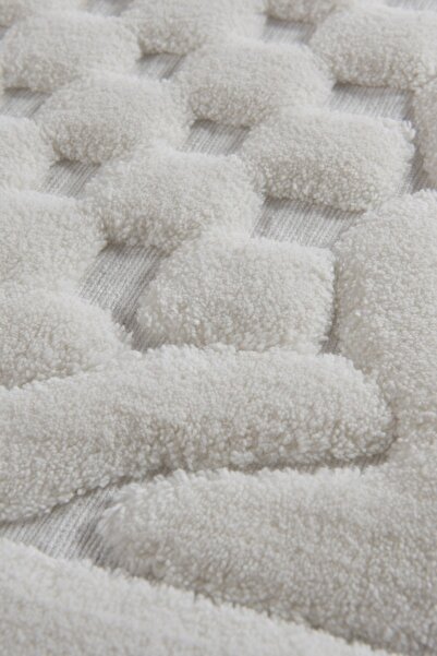 UnicUtil 2-piece bath mat set, Deluxe Soft, UnicUtil, Ecru