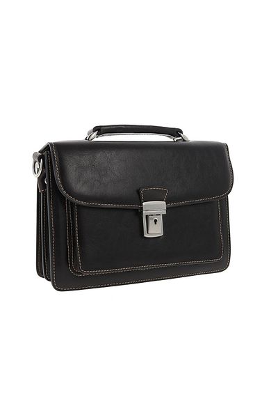 Magazinul de genti Men's genuine leather handbag, model A11, hand and shoulder