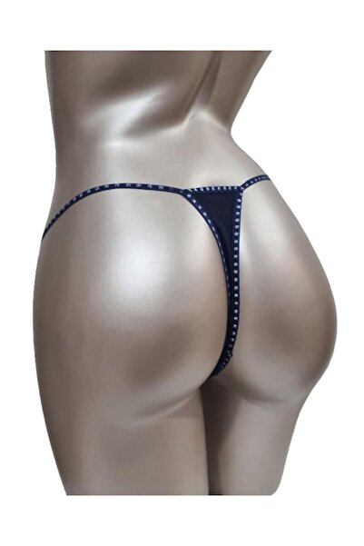 Ioana boutique Chiloti tanga, ch2216, bleumarin, S