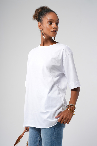 Hopoi Γυναικείο μπλουζάκι με διπλό μανίκι