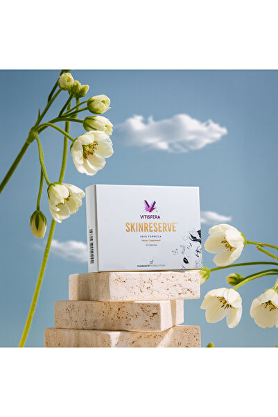 Vitisfera SkinReserve 30 Kapsül- Cüce Palmiye Ekstresi, Hayıt Ekstresi, Multivitamin ve Multimineral
