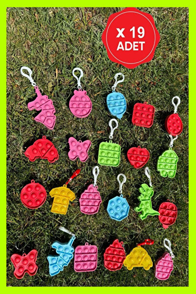 Hyd 19 Adet Oyuncak Popit Çok Al Az Öde Karne Hediyesi Doğum Günü Hediyesi An...