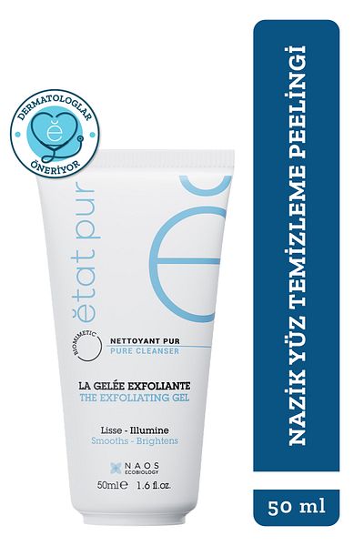 Etat Pur Melting Exfoliating Gel Facial Cleansing Gel with Peeling Effect 50ml
