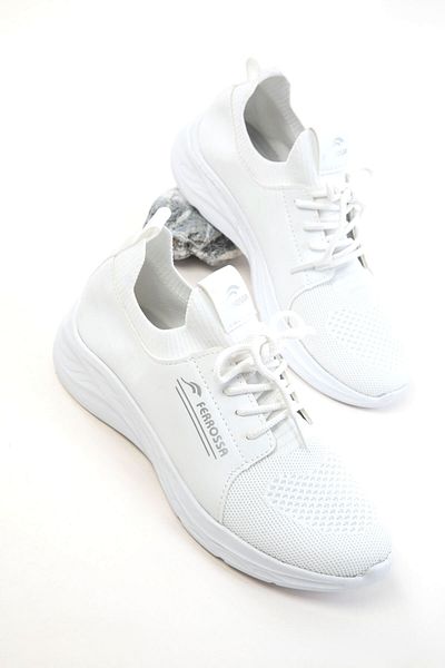 SOHO White Unisex Sneaker 20678