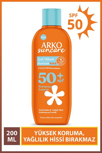 ARKO Suncare SPF50 Very High Protection Body Sun Lotion 200 ml