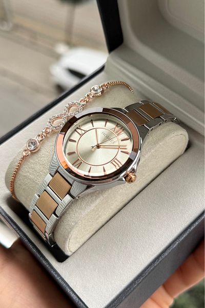 Homies Women's Wrist Watch Original Gift Box and Bracelet Gift - Hm6019S1051