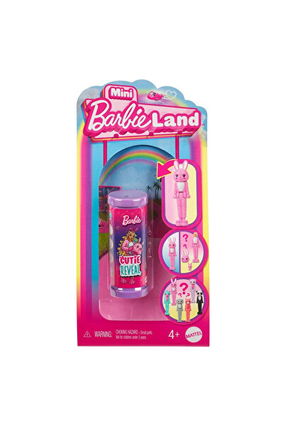 mattel Mini Barbieland Cutie Reveal Bebekler HYM25