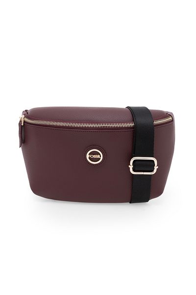 Fossil Geantă de talie pentru femei Roșu Claret 05FS22K400