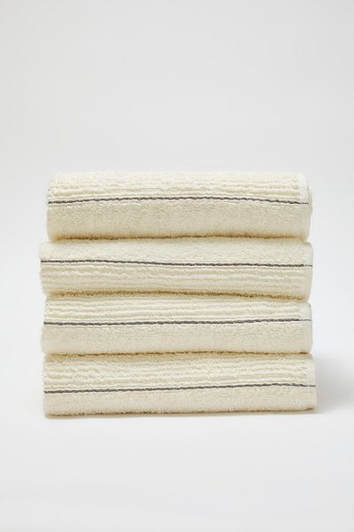 Trendyol Collection 4 Pack Face Towel 50X80 cm Tphss25Hvl00013
