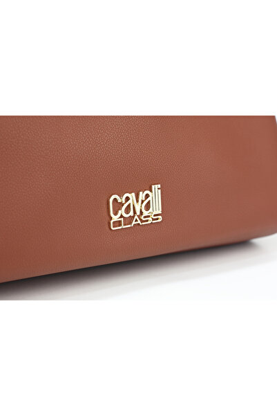 Class Roberto Cavalli Shoulder, Handbag, Valentina, Brown Color