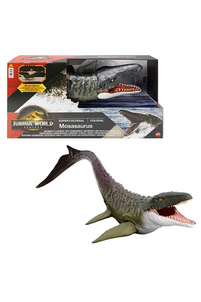 JURASSIC WORLD Colossal Mosasaurus Figure Jgb51