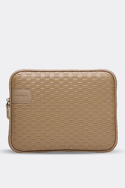 MORCA 11" Inch Straw Mink Case - iPad Air Pro, Matepad, Galaxy Tablet