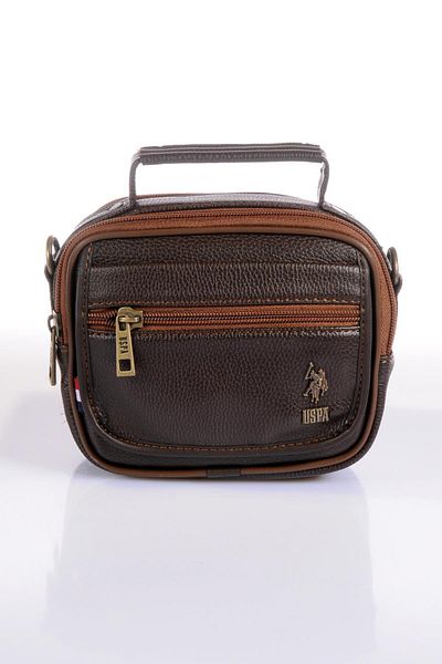 U.S. Polo Assn. Βάση. Ανδρική τσάντα χιαστί Polo Assn Plevr8418 Brown