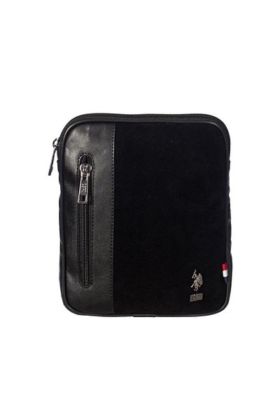 U.S. Polo Assn. Geantă neagră Messenger pentru bărbați