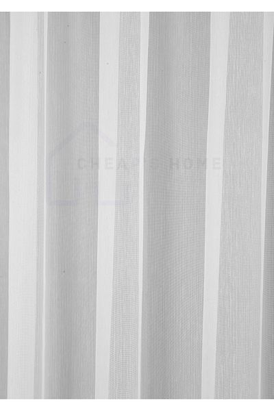 cheap's home Bamboo Slub Lurex Does Not Crease, Does Not Iron, Sparse Pleat (1/2) High Quality Tulle Curtain - Honeycomb Top