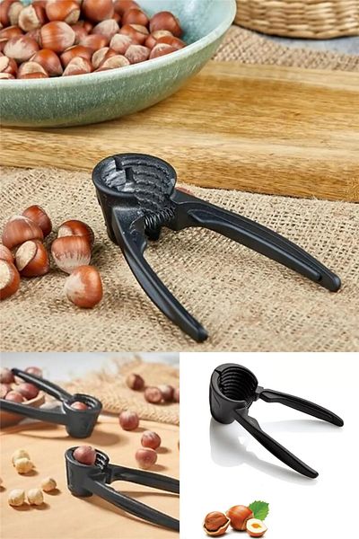 Jetsepetim Stainless Large Size Practical Walnut Crusher Boring Kitchen Tool Walnut Cracker