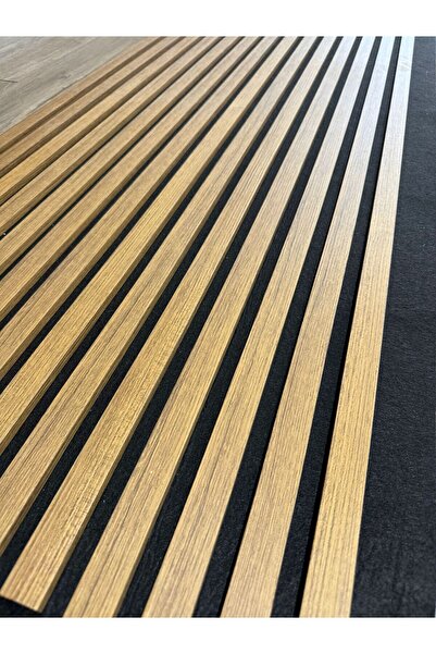 PashaDekor Akustik Ahşap Duvar Paneli Lambiri 60*280 Cm