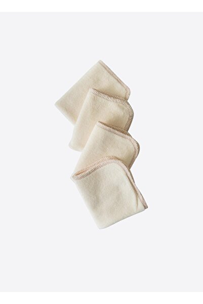 kitikate Organik Uno 4'lü Çift Kat Ter Bezi Karışık Desen